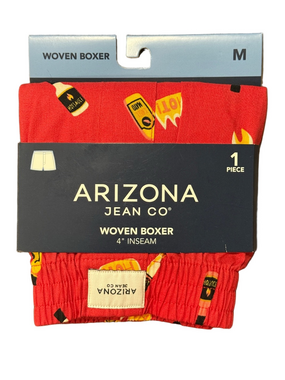 Mens Spicy Hot Sauce Bottles Boxer Shorts - Size Medium - Arizona Jean Co - NWT